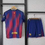 FC Barcelona 2025/26 Home Kids Kit