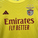 Benfica 2025/26 Goalkeeper Kids Kit – Yellow