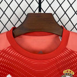 Real Madrid 2025/26 Goalkeeper Kids Kit – Red/Orange