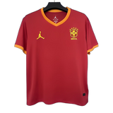 Brazil 2025 Pre – Match Training Top – Player Version – Red
