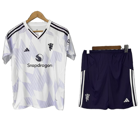 Manchester United 2025/26 Away Kids Kit