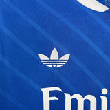 Real Madrid 2025/26 Third Jersey – Long Sleeve – Blue