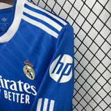Real Madrid 2025/26 Third Jersey – Long Sleeve – Blue
