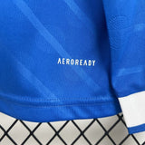 Real Madrid 2025/26 Third Jersey – Long Sleeve – Blue