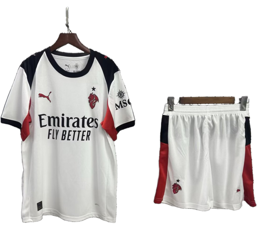 AC Milan 2025/26 Away Kids Kit