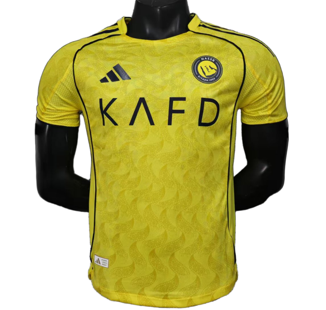 Al Nassr 2025/26 Home Jersey – Player Version