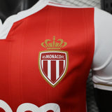AS Monaco 2025/26 Home Jersey – Player Version