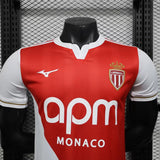 AS Monaco 2025/26 Home Jersey – Player Version