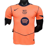 FC Barcelona 2025/26 Third Jersey – Player Version – Orange