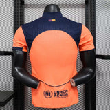 FC Barcelona 2025/26 Third Jersey – Player Version – Orange