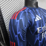Arsenal 2025/26 Away Jersey – Player Version – Long Sleeve