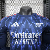 Arsenal 2025/26 Away Jersey – Player Version – Long Sleeve