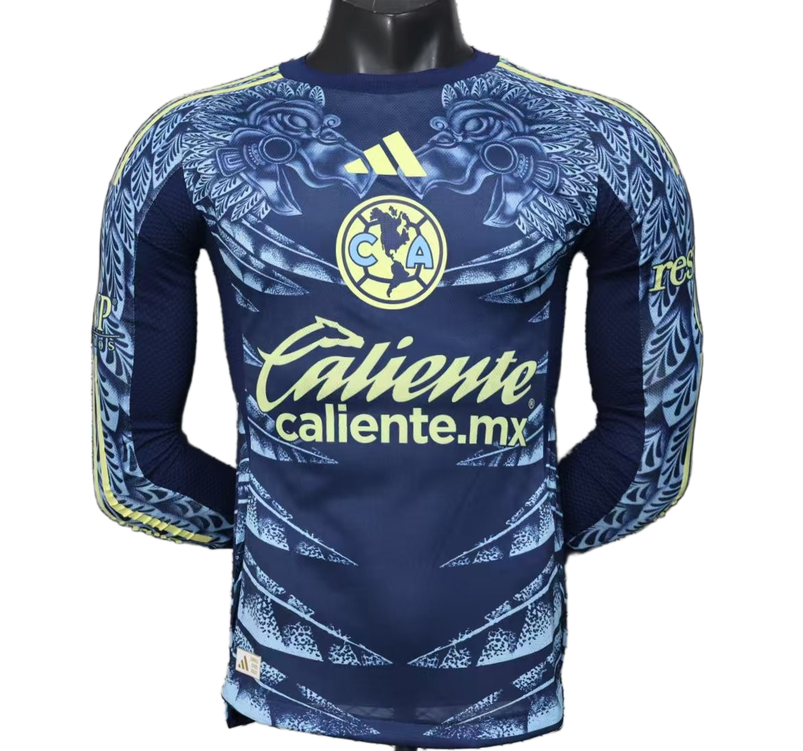 Club América 2025/26 Away Jersey – Player Version – Long Sleeve