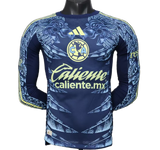 Club América 2025/26 Away Jersey – Player Version – Long Sleeve