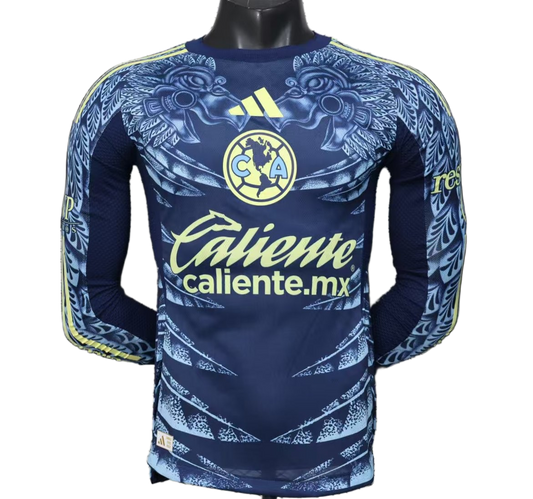 Club América 2025/26 Away Jersey – Player Version – Long Sleeve