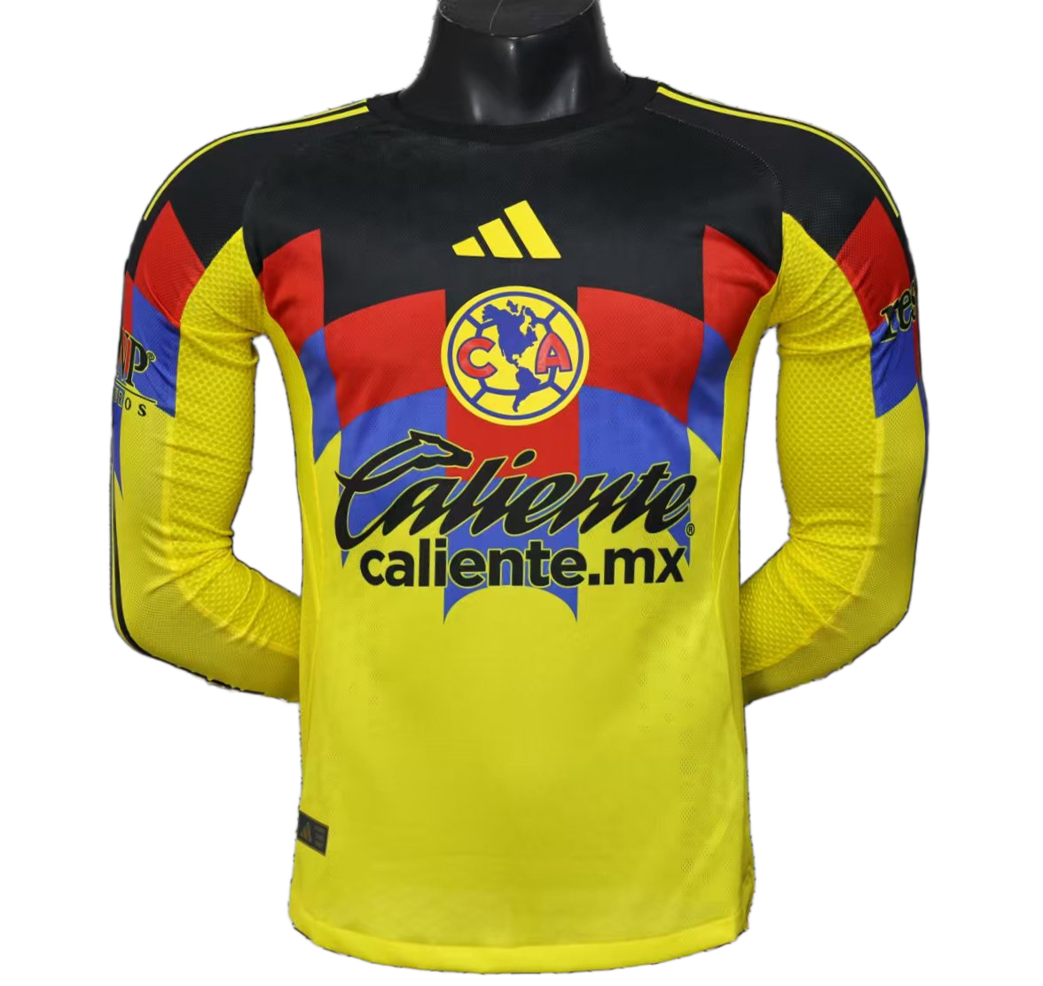 Club América 2025/26 Home Jersey – Player Version – Long Sleeve