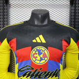 Club América 2025/26 Home Jersey – Player Version – Long Sleeve
