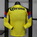 Club América 2025/26 Home Jersey – Player Version – Long Sleeve