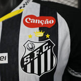 Santos 2025/26 Away Jersey – Player Version – All Sponsors
