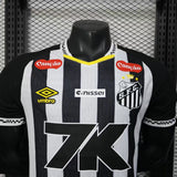 Santos 2025/26 Away Jersey – Player Version – All Sponsors