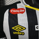 Santos 2025/26 Away Jersey – Player Version – All Sponsors