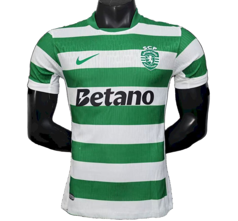 Sporting 2025/26 Home Jersey – Player Version