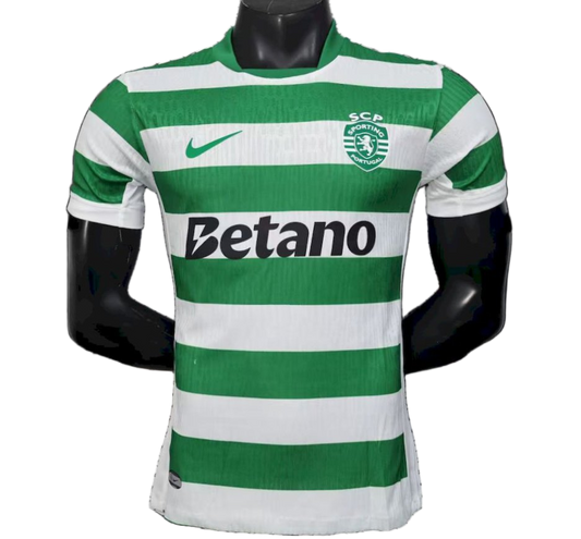 Sporting 2025/26 Home Jersey – Player Version