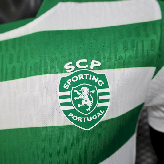 Sporting 2025/26 Home Jersey – Player Version