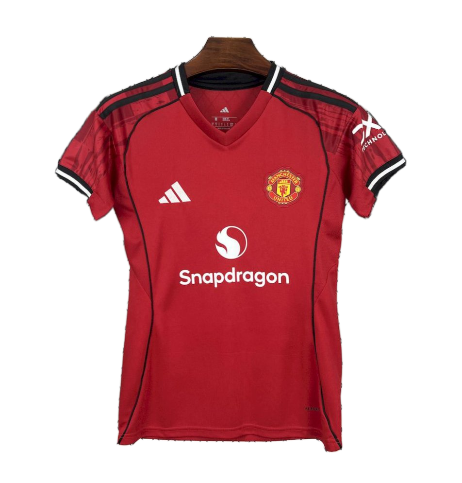 Manchester United 2025/26 Home Jersey – Women's