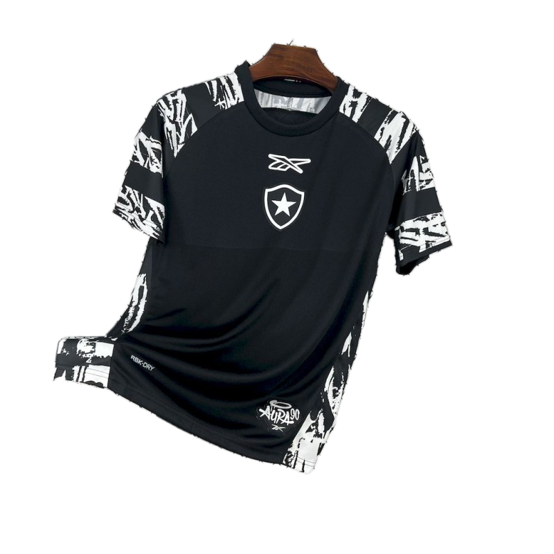 Botafogo 2025/26 Pre – Match Training Top – Player Version – Black