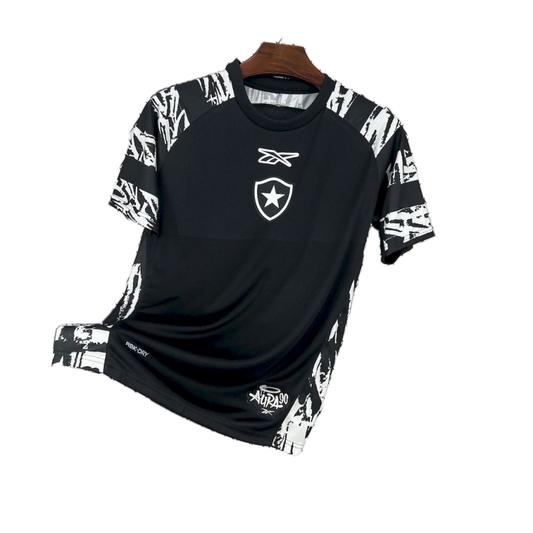 Botafogo 2025/26 Pre – Match Training Top – Player Version – Black