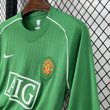 Manchester United 2007/08 Goalkeeper Jersey – Long Sleeve – Retro Version – Green