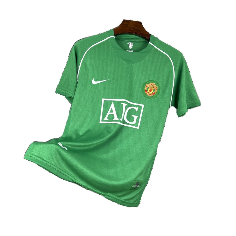 Manchester United 2007/08 Goalkeeper Jersey – Retro Version – Green