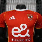 Al Ahly 2025/26 Home Jersey – Player Version