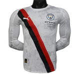 Manchester City 2025/26 Away Jersey – Player Version – Long Sleeve