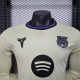FC Barcelona 2025/26 Away Jersey – Player Version – Long Sleeve