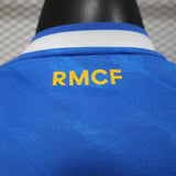 Real Madrid 2025/26 Third Jersey – Player Version – Long Sleeve – Blue