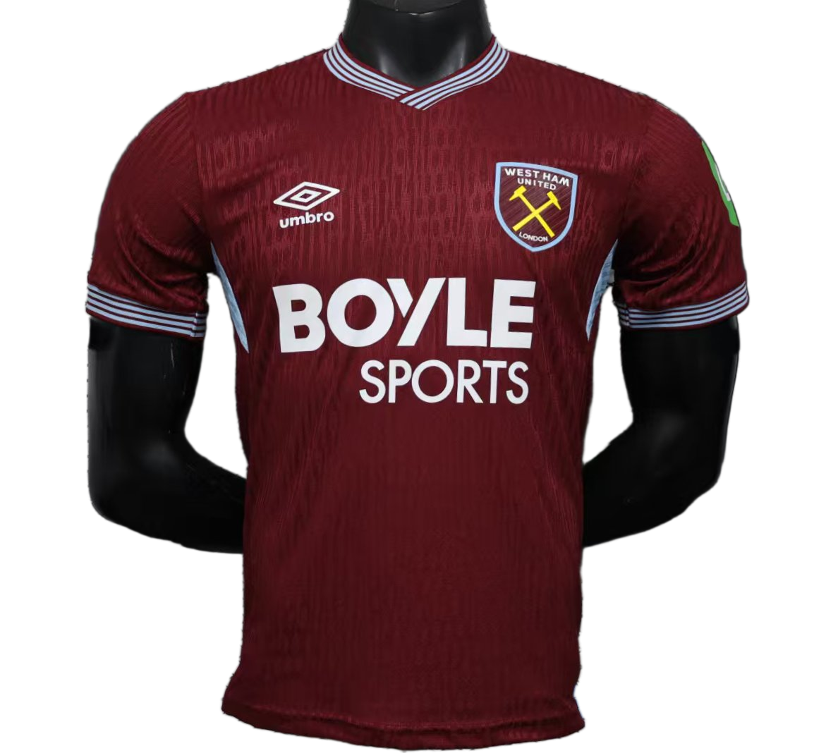 West Ham United 2025/26 Home Jersey – Player Version