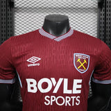 West Ham United 2025/26 Home Jersey – Player Version