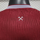 West Ham United 2025/26 Home Jersey – Player Version