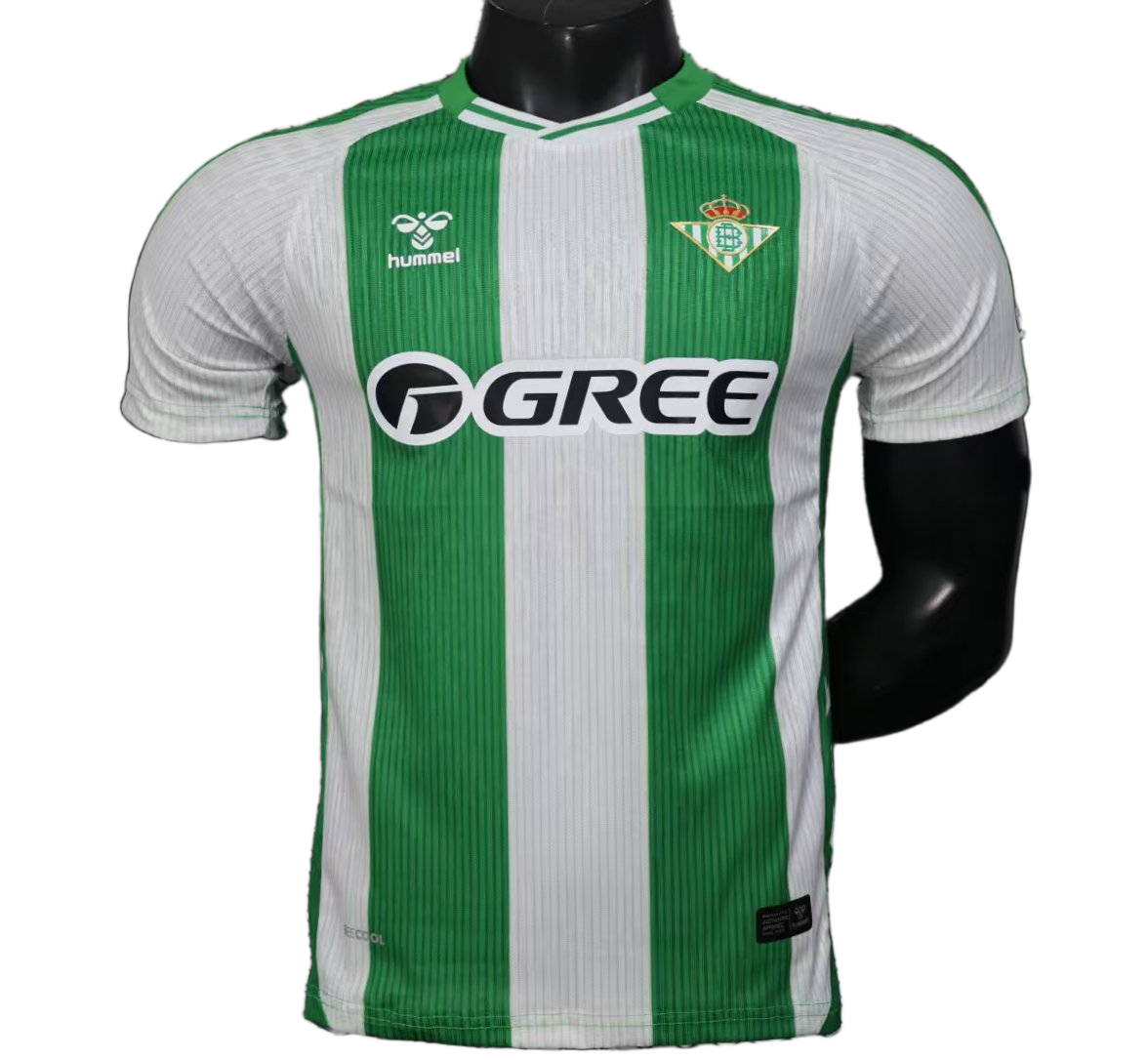 Real Betis 2025/26 Home Jersey – Player Version