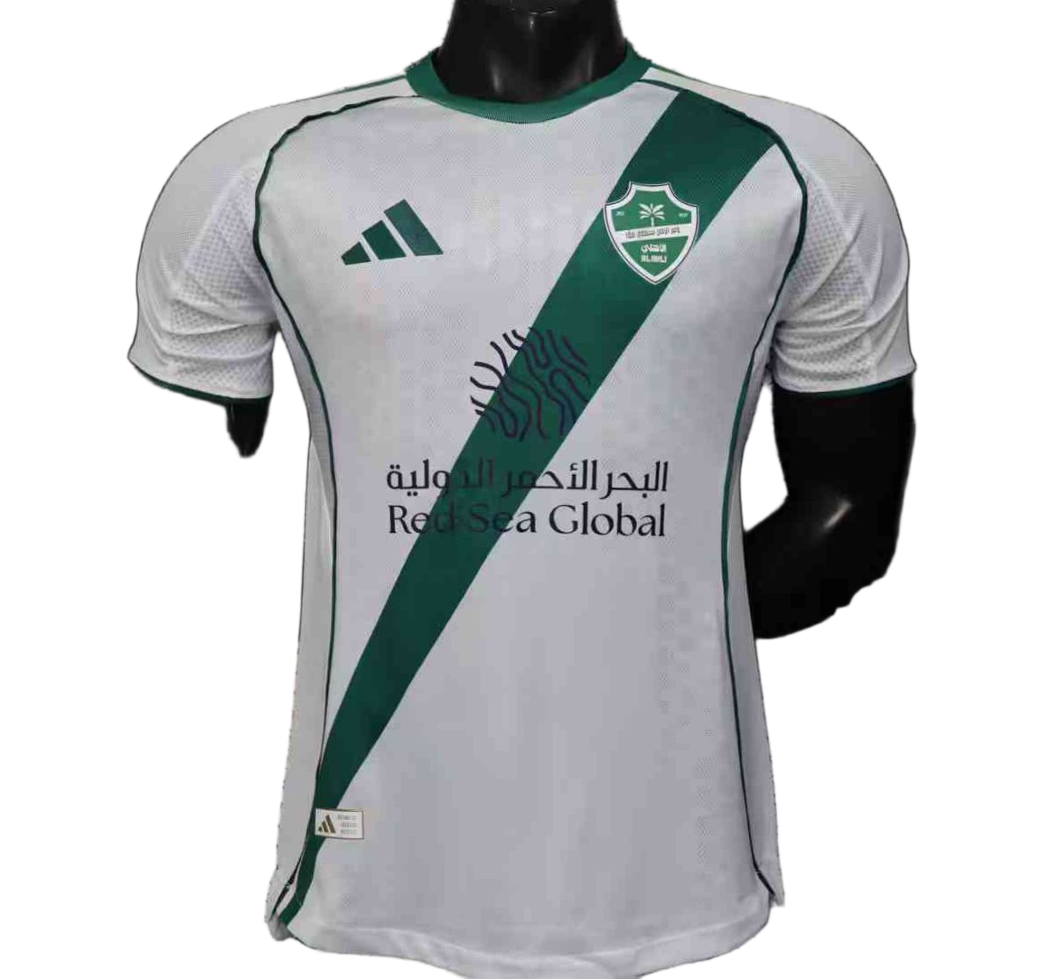 Al – ahli 2025/26 Home Jersey – Player Version – White