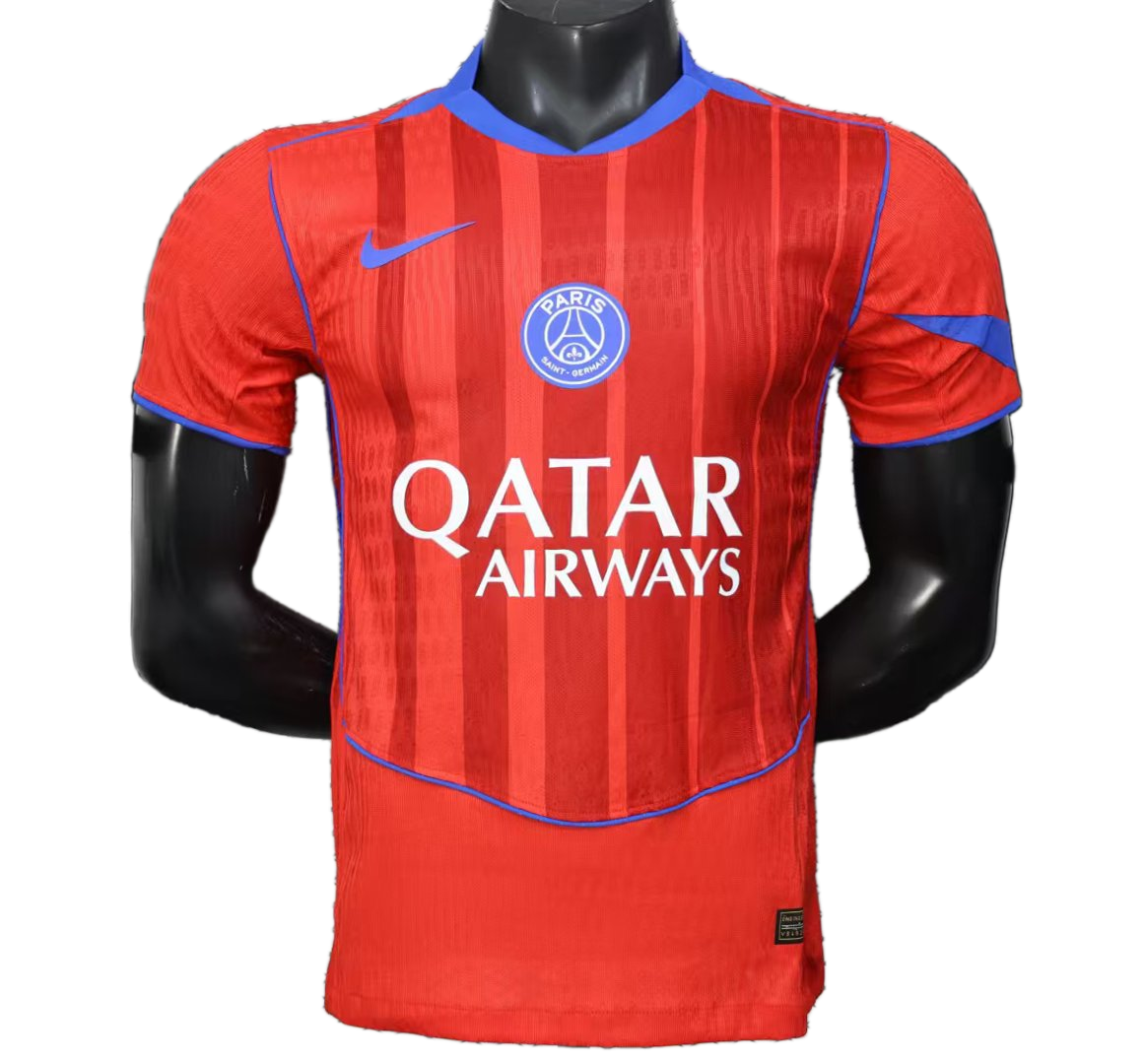 Paris Saint – Germain 2025/26 Third Jersey – Player Version – Red