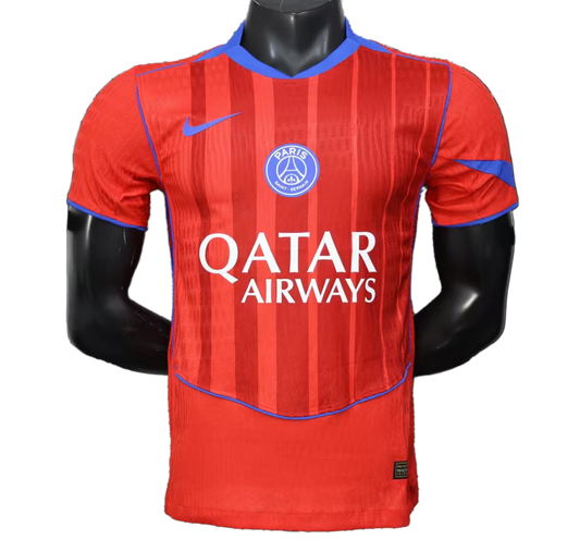 Paris Saint – Germain 2025/26 Third Jersey – Player Version – Red