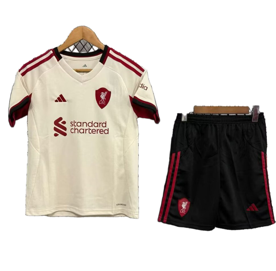 Liverpool 2025/26 Away Kids Kit