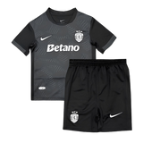 Sporting 2025/26 Fourth Kids Kit – Black