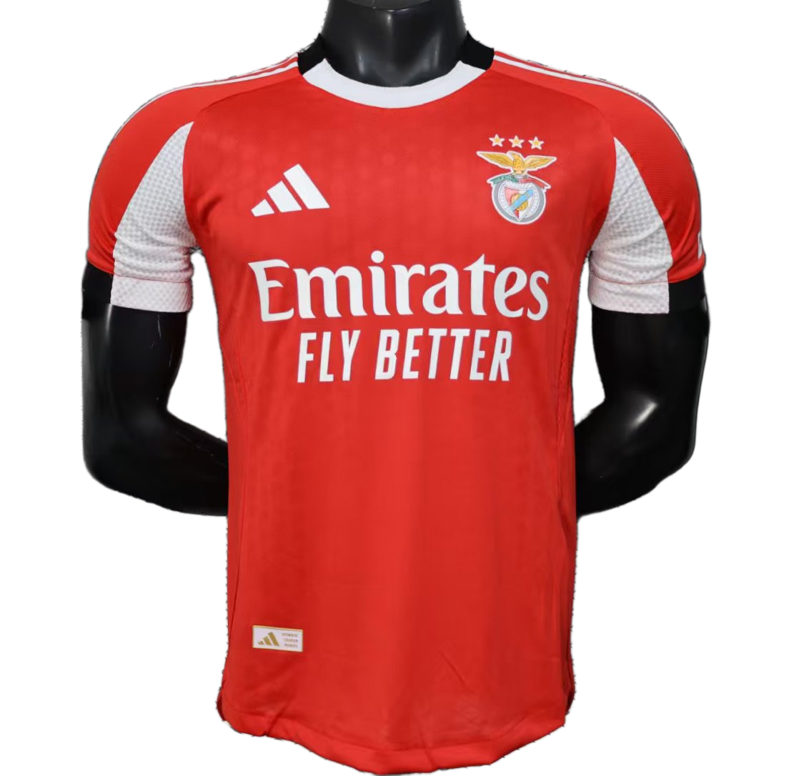 Benfica 2025/26 Home Jersey – Player Version