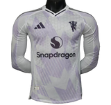Manchester United 2025/26 Away Jersey – Player Version – Long Sleeve
