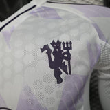 Manchester United 2025/26 Away Jersey – Player Version – Long Sleeve