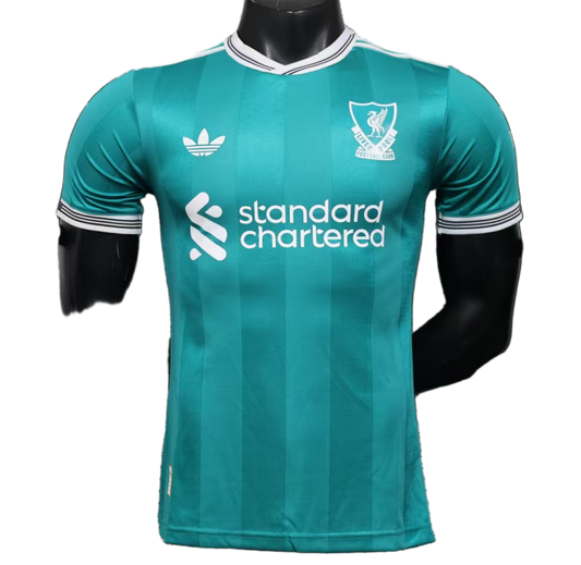 Liverpool 2025/26 Third Jersey – Player Version – Green